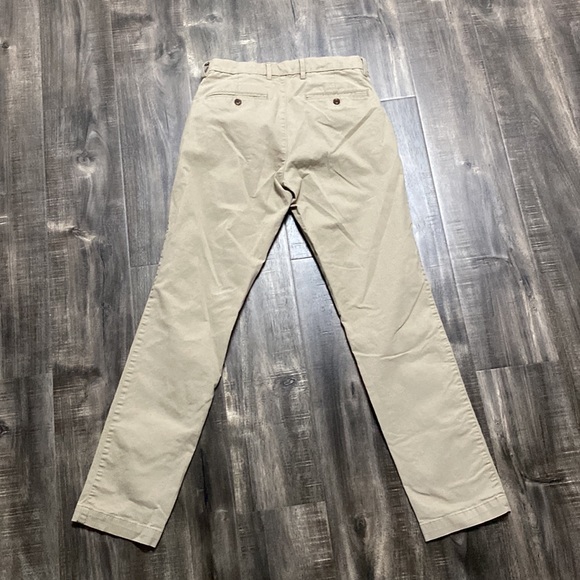 GAP ESSENTIAL KHAKI SLIM MENS 30X32 SLIM KHAKI PANTS - Picture 4 of 4